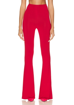 Magda Butrym Flare Pant in Red - Red. Size 42 (also in ).
