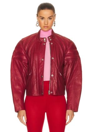 Isabel Marant Chady Jacket in Magenta - Red. Size 40 (also in ).