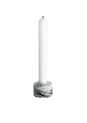 Marble Candle Holder - Grey