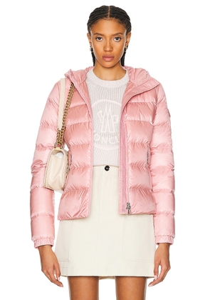 Moncler Gles Jacket in Pink - Pink. Size 2/M (also in 3/L).