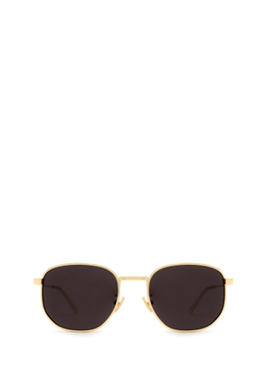 Bottega Veneta Eyewear Bv1160Sa Gold Sunglasses