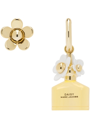 Marc Jacobs Silver Mini Icon Daisy Earrings