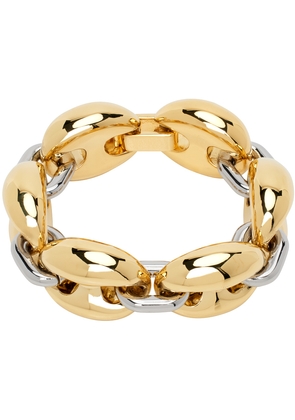 Rabanne Gold & Silver Chunky Eight Bracelet