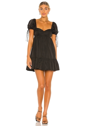 Amanda Uprichard Sicily Dress in Black. Size S, XS.
