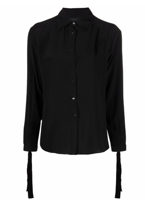 Philipp Plein button-down silk shirt - Black
