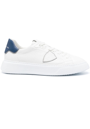 Philippe Model Temple Sneaker White And Blue