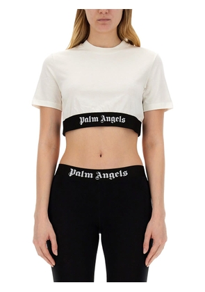 Palm Angels Cropped T-Shirt