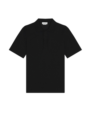 Lanvin Classic Polo in Black - Black. Size L (also in M, S, XL/1X).