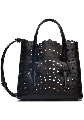 ALAÏA Black Mina 16 Micro Top Handle Bag