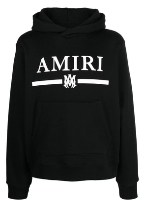 AMIRI AMIRI M.A. Bar logo-print hoodie - Black