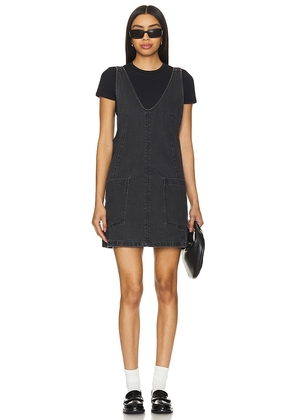 Free People x We The Free High Roller Skirtall in Black. Size M, S, XL, XS.