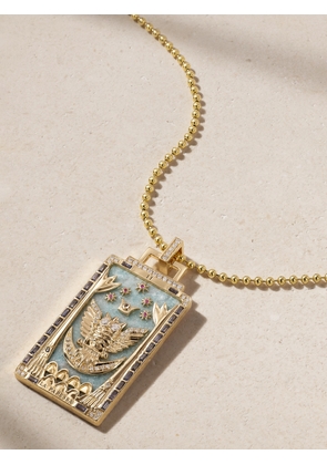 SORELLINA - La Papessa 18-karat Gold Multi-stone Necklace - One size