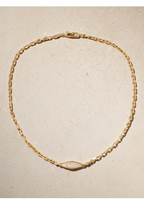 Uniform Object - Mini Vessel 18-karat Gold Diamond Necklace - One size