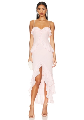 Lovers and Friends Melissa Gown in Pink. Size XS.