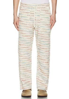 KROST Sunset Knit Pants in Cream. Size S, XL/1X.