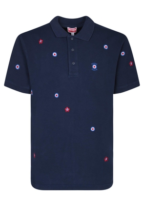 Kenzo Target Embroidered Short-Sleeved Polo Shirt
