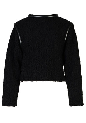 Isabel Marant Ladiva Black Wool Mistro Sweater