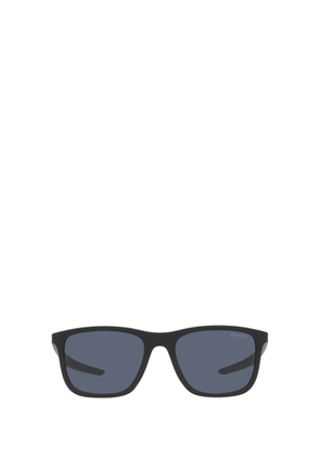 Prada Linea Rossa Ps 10Ws Black Rubber Sunglasses