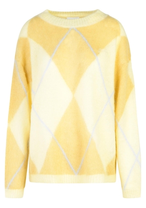 Ganni Brown Mohair Blend Sweater