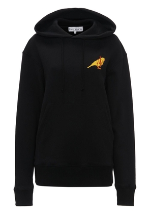 J.w. Anderson Canary Embrodery Logo Sweat