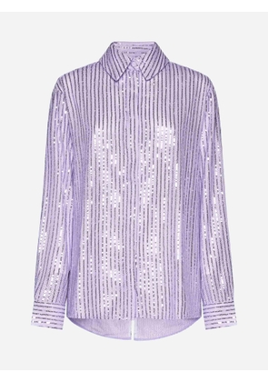 Stine Goya Edel Striped Sequin Shirt
