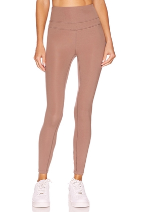 Varley Let's Move Super High Legging in Taupe. Size XS.