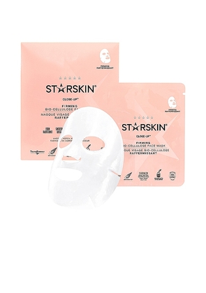 STARSKIN Close-Up Firming Bio-Cellulose Second Skin Face Mask in Beauty: NA.