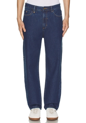 THRILLS Slacker Denim Jean in Blue. Size 34.