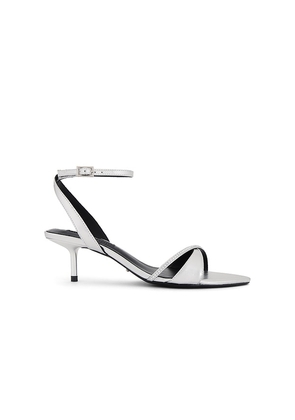 Tony Bianco Fortune Sandal in Metallic Silver. Size 5, 5.5, 6, 6.5, 7, 7.5, 8, 8.5, 9, 9.5.