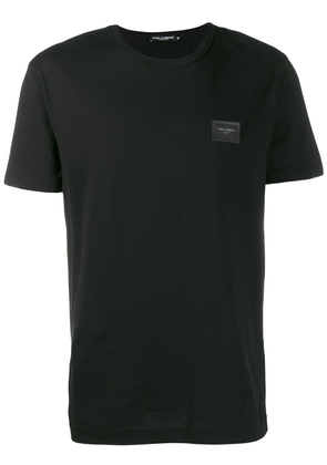 Dolce & Gabbana logo-tag cotton T-shirt - Black