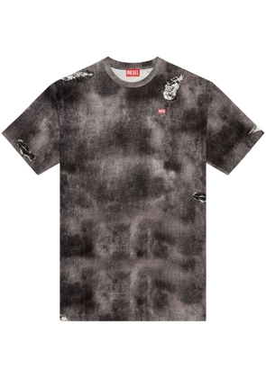 Diesel T-Wash-N2 cotton T-shirt - Grey