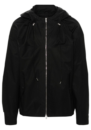 Lanvin zip-up hooded jacket - Black