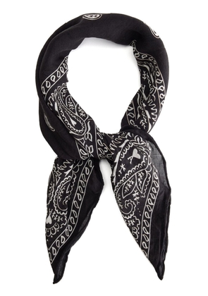 AMI Paris bandana-print scarf - Black