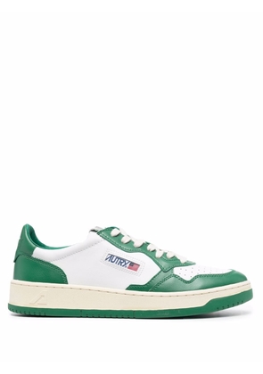 Autry two-tone lace-up sneakers - White