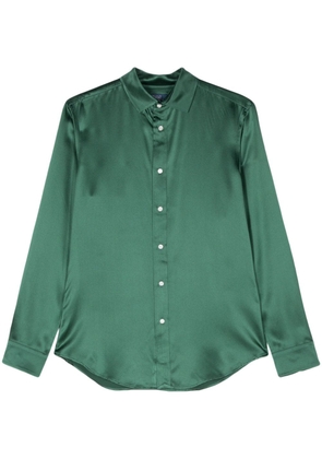 Polo Ralph Lauren long-sleeved silk shirt - Green