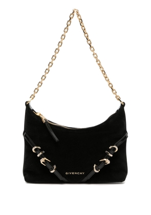 Givenchy Voyou Party velvet shoulder bag - Black