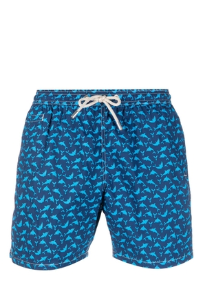 MC2 Saint Barth dolpin-print swim shorts - Blue