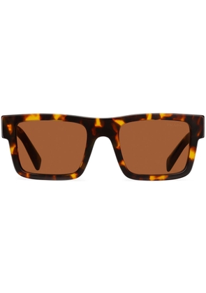 Prada Eyewear square-frame tortoiseshell-effect sunglasses - Brown