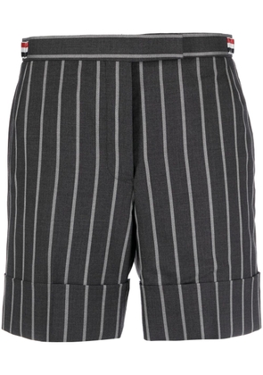 Thom Browne wool striped shorts - Grey