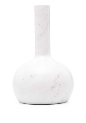 POLSPOTTEN Heritage Bell marble candle holder (5.60 kg) - White