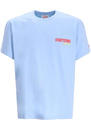 MC2 Saint Barth graphic-print cotton T-shirt - Blue