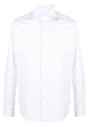Orian long-sleeve button-up shirt - White