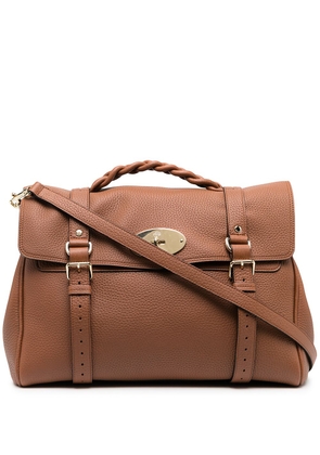Mulberry oversized Alexa satchel - Brown