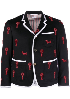 Thom Browne Lobster and Hector blazer - Blue