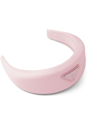 Prada Re-Nylon padded headband - Pink