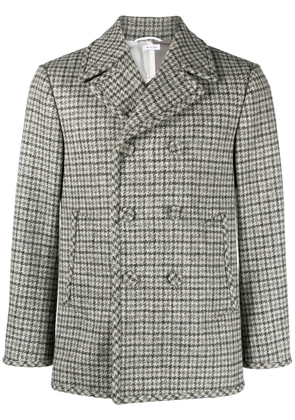 Thom Browne houndstooth double-breasted blazer - Grey