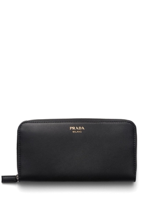 Prada smooth-grain leather wallet - Black