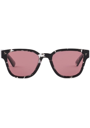 Prada Eyewear tortoiseshell-effect square-frame sunglasses - Black