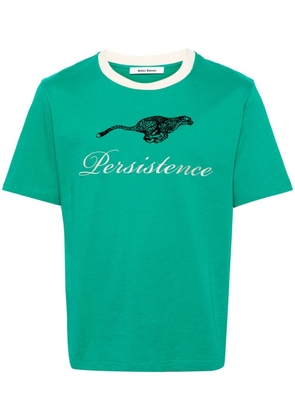 Wales Bonner Resilience organic cotton T-shirt - Green