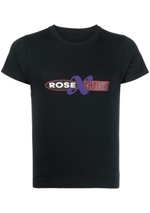 Martine Rose graphic-print cotton T-shirt - Black